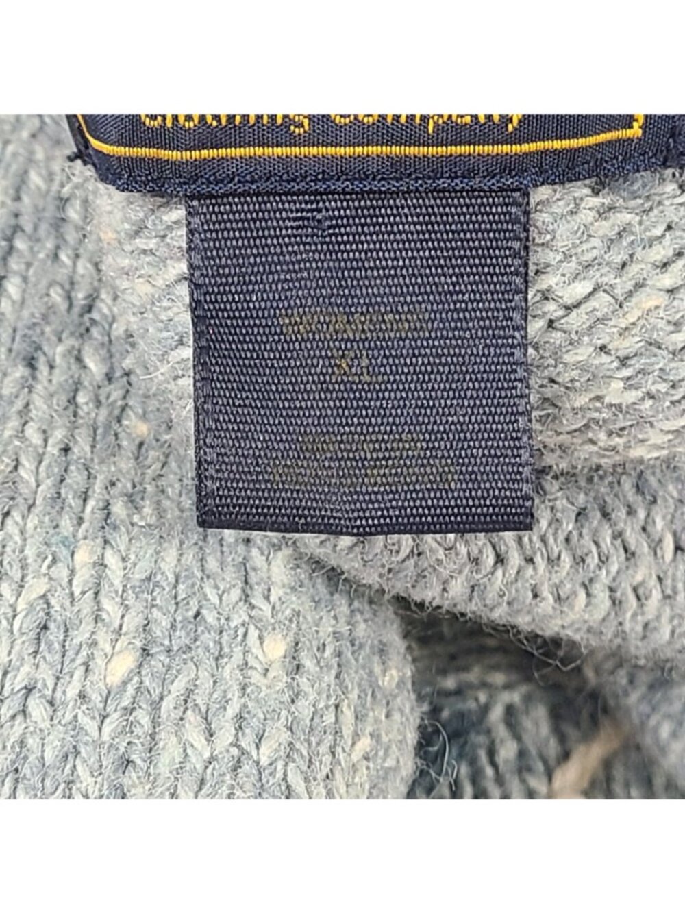 Woolrich Wool/Ramie Blend Cardigan Sweater Long Sleeve Cottagecore Women's XL - Picture 16 of 16